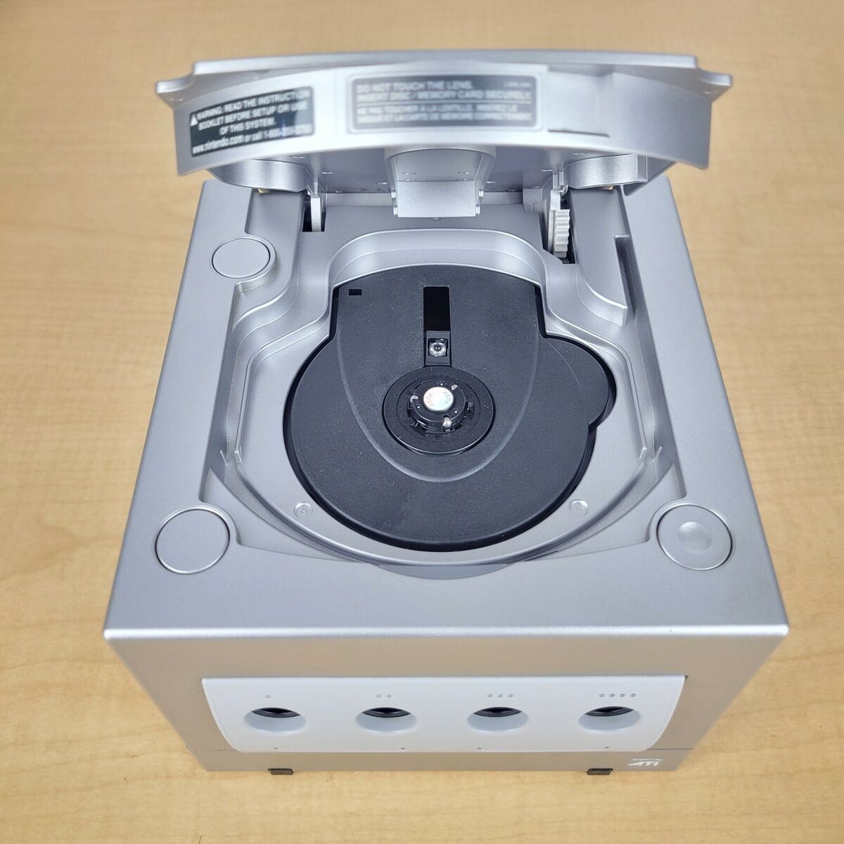 Nintendo GameCube Box and Manuals Platinum Silver Limited Nintendo GameCube Box and Manuals Platinum Silver Limited