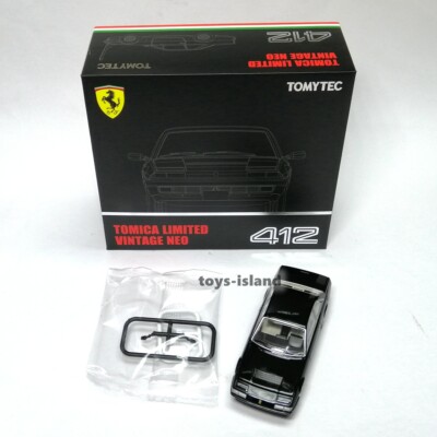 Tomica Limited Vintage NEO TLV Ferrari 412 ( black ) 1/64
