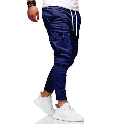 Joggers Pants Sweatpants Cargo Pants Workout Pants Trousers Pockets Baggy Loose - Picture 14 of 19
