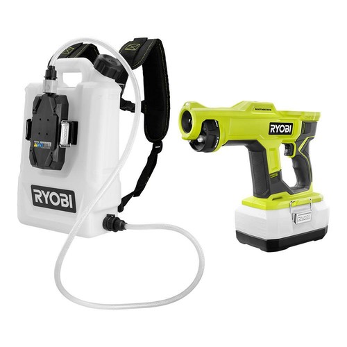 Ryobi ONE+ 18V Cordless Handheld Electrostatic Sprayer (Tool-Only) with 2 gal. Tank Kit