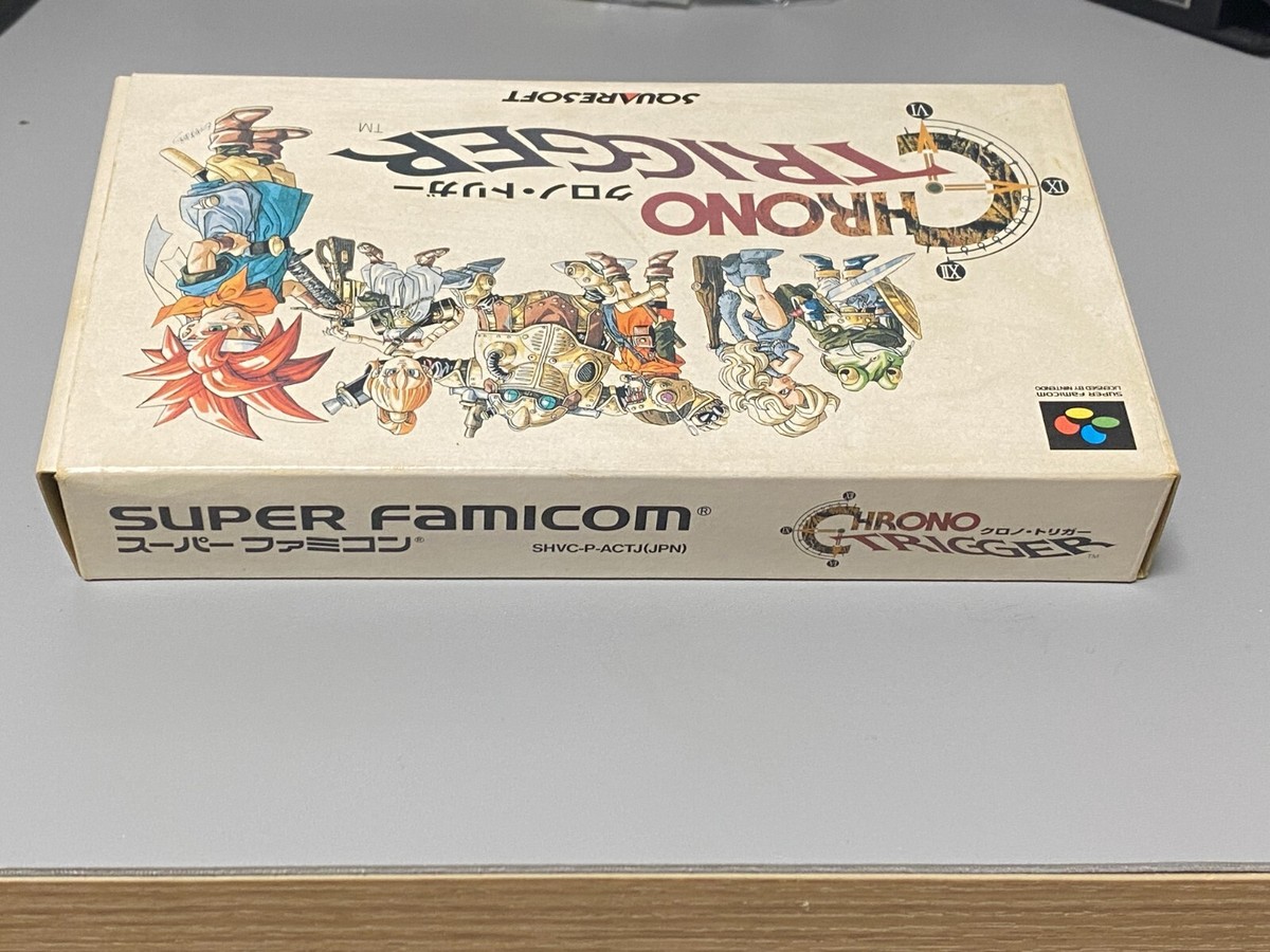Nintendo SNES Super Famicom Game Soft CHRONO TRIGGER Japan Nintendo SNES Super Famicom Game Soft CHRONO TRIGGER Japan