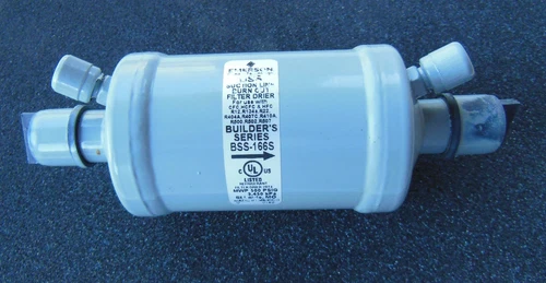 Emerson Suction Line Filter Drier Burn Cut Builder's Series BSS-166S Refrigerant