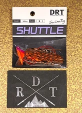 DRT Division Rebel Tackles SHUTTLE SWIM JIG 3/8 oz "#21 GLOSSY VIOLET" FREE SHIP