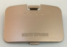 Replacement Lid Memory Expansion Cover Door for N64 console - Gold