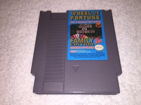 Wheel of Fortune - Family Edition (Nintendo Entertainment System, 1990) NES Nice