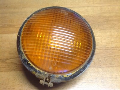 LQQK! Turn lamp early signal LIGHT Vintage BUS TRUCK LS 385 glass lens Fog