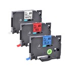 3PK Étiquettes Compatible pour Brother TZ TZe 231-531 12 mm Blanc/Rouge/Bleu