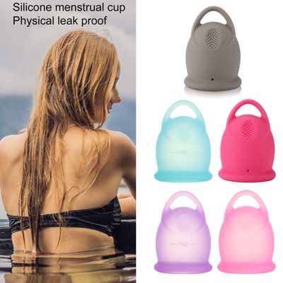 Menstrual Cup Ergonomic Design Leak-proof Tampon Pad Alternative