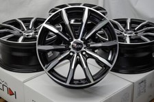 16x7 Black Wheels Rims 4 Lug Fit Nissan Kicks Cube Sentra Versa Scion Xb Prius C