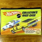 Hot Wheels Vintage Redline 24 Car Collector's Race Case Black USA Storage 1970