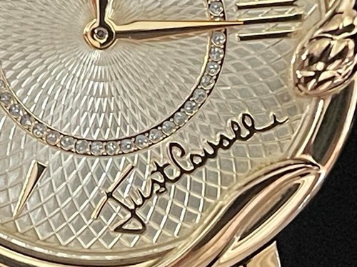 Just Cavalli Wristwatch Watch Just Mirage Yellow Gold Toned Stainless Steel 34mm - Picture 11 of 18