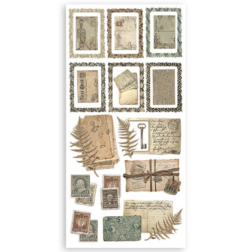 Stamperia - ALTEREGO - RECORTES DE PAPEL DE DOBLE CARA - 6" X 12" - 4 HOJAS - Imagen 5 de 5