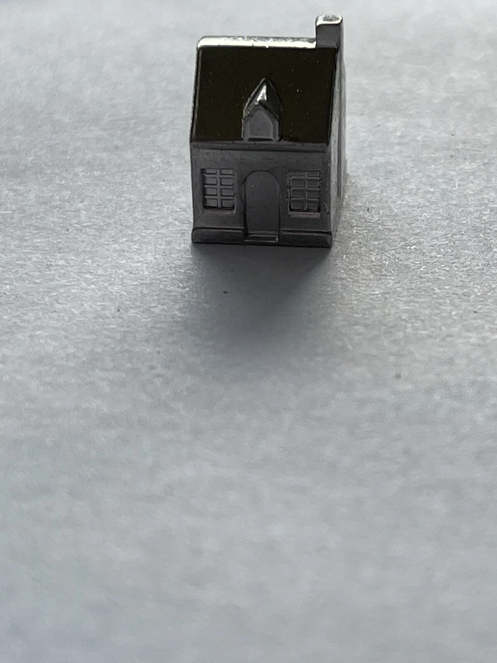 Casa Franklin Mint Monopoly 1991 enchapada en plata 10 casas edición coleccionista Foto 3 de 4