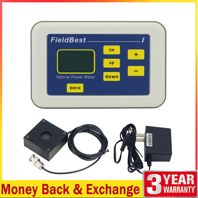 FieldBest 10mW-50W Optical Power Meter Thermo-electric Laser Power Meter w/ 10mW