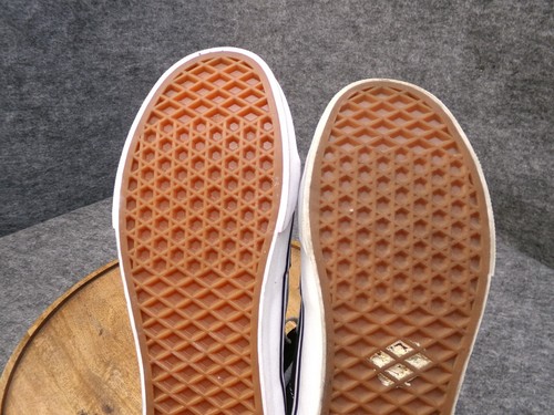 Vans Para Mujer Sk8-Hi Clásico Negro Blanco Lona Zapatos de Skate Tenis Talla 8.5 EE. UU. - Imagen 7 de 9