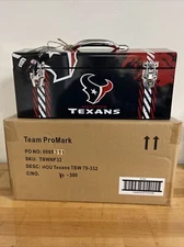 Team ProMark Tool Box Houston Texans - Metal With Plastic Insert - NEW