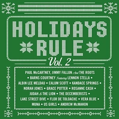 Holidays Rule: Vol. 2 - Various Artists [Limited Red Color Vinyl Record]