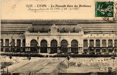 CPA AK LYON - La Nouvelle Gare des Brotteaux (426637)