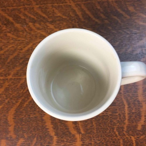 Vintage PENNSYLVANIA RAILROAD White Ceramic Coffee Cup Mug PRR Train - Picture 2 of 7
