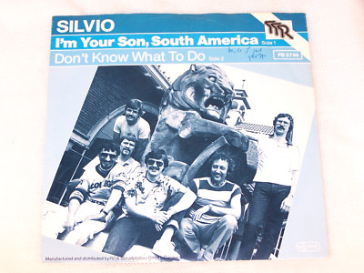 Silvio-I´m Your Son South Amer / Don´t Know What To Do, Single-TTR 1980, Zust.M-