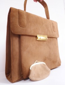 Retro 1940/'s 50/'s WW2 Wartime Beige Nude Pink Classic Granny Kelly Box Hand Bag