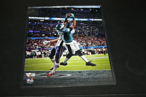 PHILADELPHIA EAGLES Alshon Jeffery Super Bowl LII 52 Signed/Auto 8X10 PHOTO