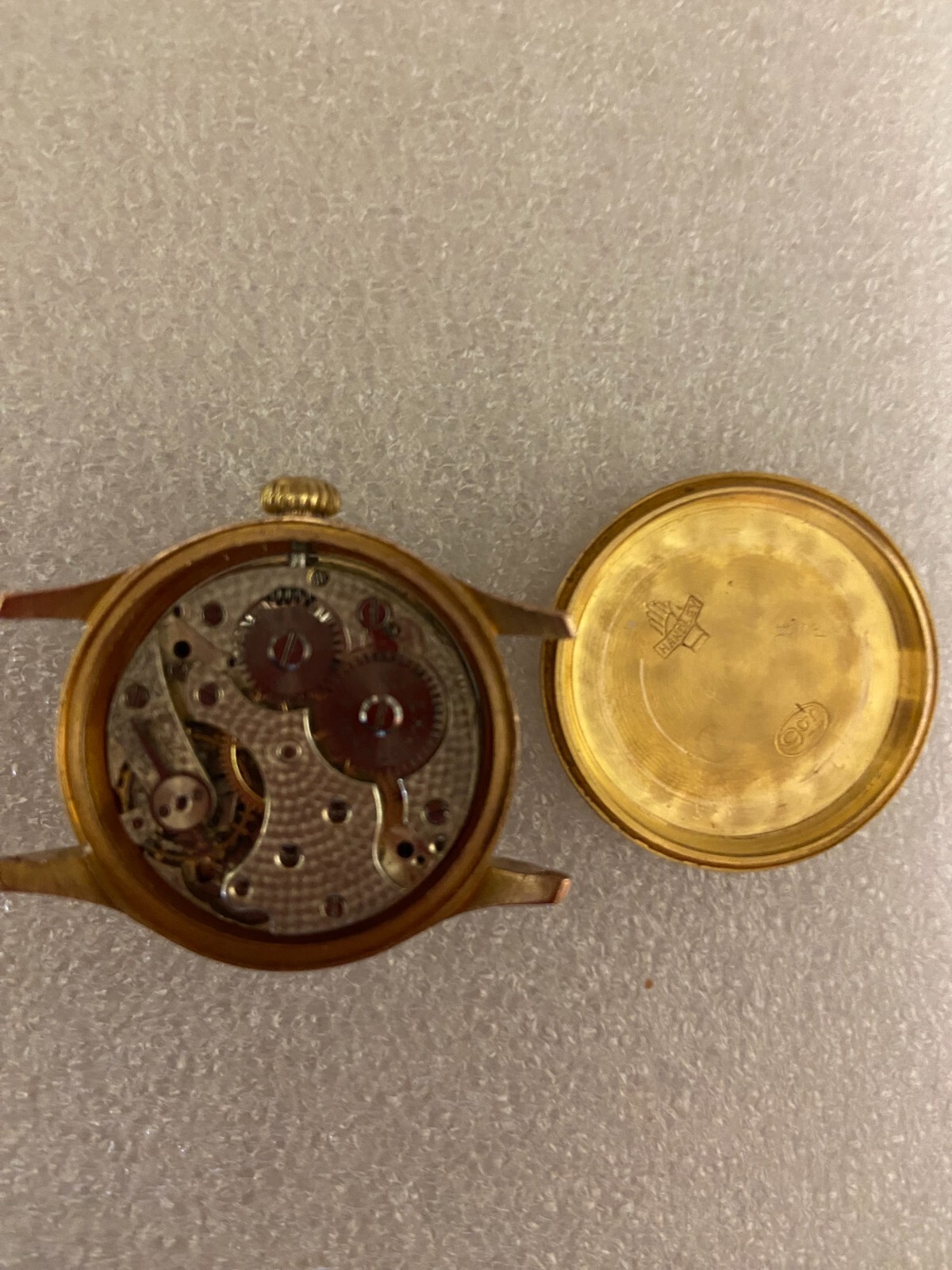 Mens 9ct Rose Gold Rolex Watch eBay