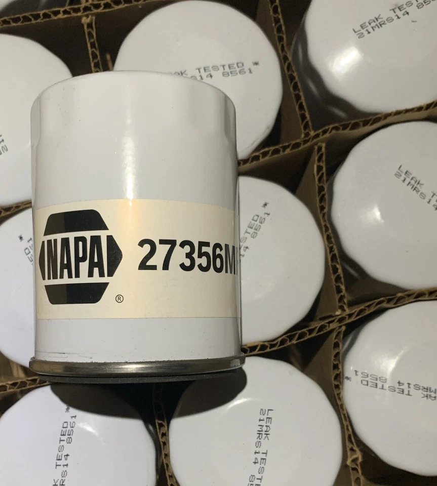 Filtro de óleo de motor NAPA 27356 27357MP (PACOTE COM 12) - Imagem 2 de 3