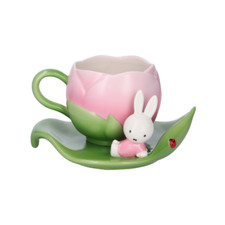 Flower Miffy Tulip Tea Set Japan NEW