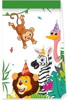 Procos 93787 - Feestzakjes Jungle Balloons, 4 Stuks, Fsc® Mix, Papie (Us Import)