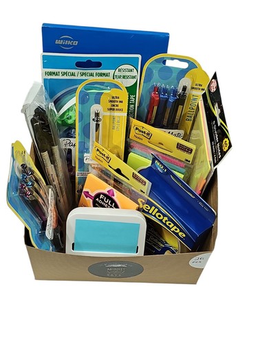 Paper Mate Pens,,writting Paper,post It Notes, Post It Dispenser, Tape GIFT SET - 第 4/17 張圖片