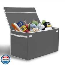 Great Useful Stuff G.U.S. Large Collapsible Toy Box | Toy Organizers, Storage