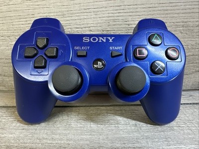 Sony PS3 DualShock 3 Wireless Controller   Blue OEM Original Tested