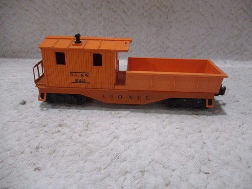 Vagón de tren completo vintage calibre O Lionel naranja caboose DL&W 611925 - Imagen 9 de 13