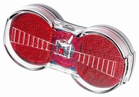 Led Fahrrad Dynamo RüCklicht Bumm Flat S-Plus 50 Mm Standlichtfunktion Schwarz