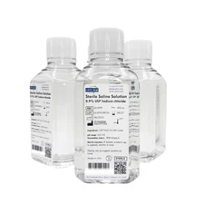 Sterile Saline Solution 0.9% – USP Grade - Multi-Use Wound Wash, Piercing & Tatt