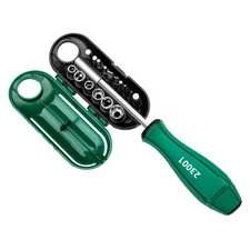 17Piece Multibit Ratchets Screwdriver Set for Home and Professional Repairs