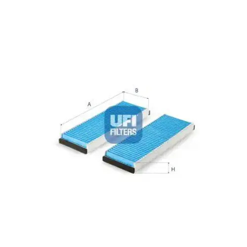 Cabin filter Filter Insert 34.153.00 UFI for LAMBORGHINI AUDI VW