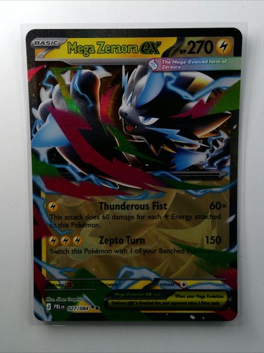 mega zeraora ex 27 Pitch Black
