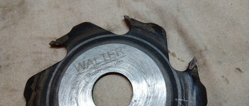 WALTER Nutenfräser Flachdübelfräse Ersatzfräsblatt 100x22x4,0 mm. 11000 U/min. - Bild 5 von 9
