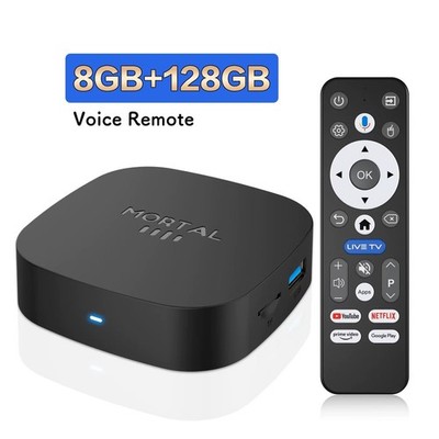 2026 New Smart TV Box T1+ RK3518 Android 16 Wifi 6 BT 5.4 Dual UI Interface 8K U