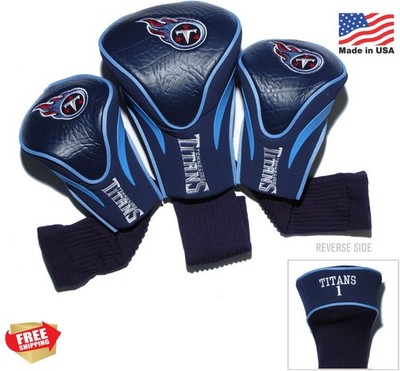 Team Golf NFL Miami Dolphins Contour Headcovers 3 Count Numbered 1 3 X