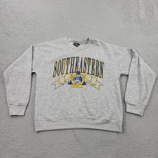 Southeastern Oklahoma State Sweatshirt Mens Large VTG 90s SE University USA