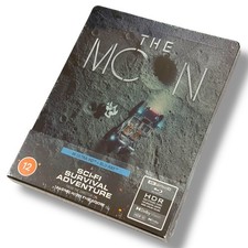 The Moon 4K UltraHD + Blu-ray Limited Edition Steelbook, New + Sealed, Freepost