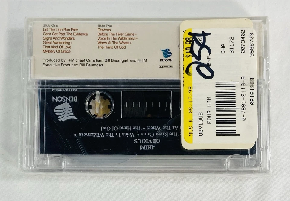 4Him Obvious Cassette - NEW Sealed 4 Him - Image 3 of 4