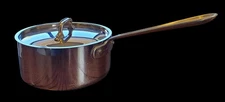 All Clad  Stainless Steel 3qt. Sauce Pan  With Lid Vintage