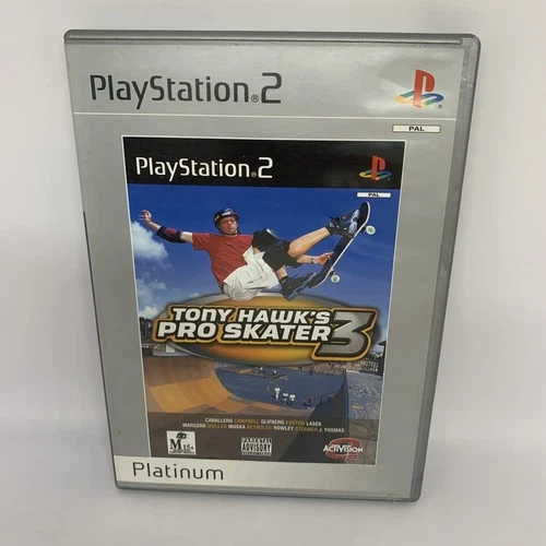 Tony Hawk's Pro Skater 3 PLAYSTATION 2 Platinum PS2 PAL Game *NO MANUAL* FrePost