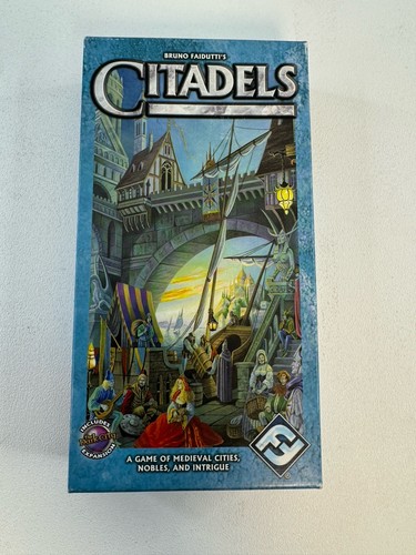 Citadels Card Game Medieval Cities Citadel Nobles Board Game 100% Complete