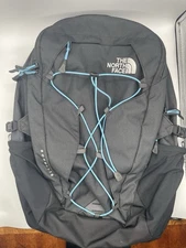 THE NORTH FACE Unisex ADULT Borealis Backpack, Black-Turquoise Cording