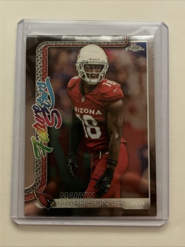 Topps 2025 Chrome Marvin Harrison Jr. FS-6 Arizona Cardinals Future Stars NFL
